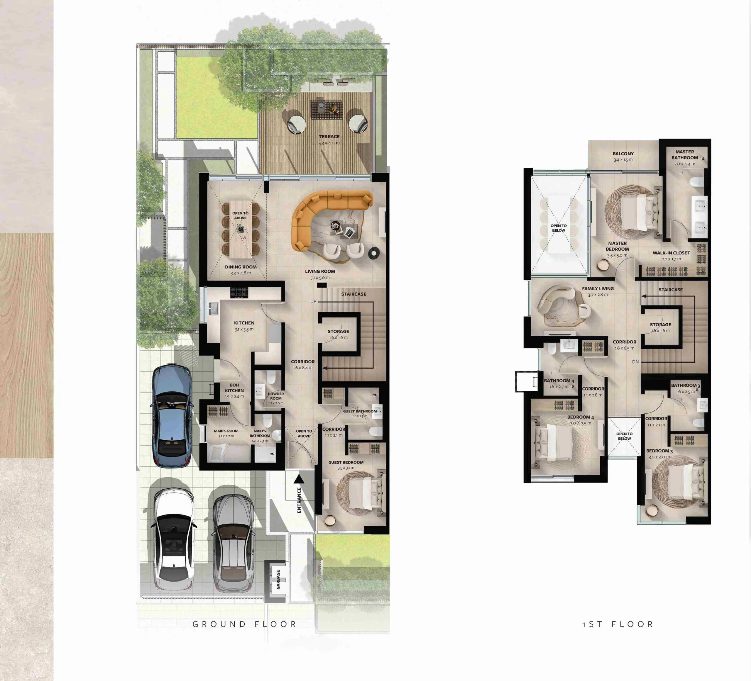 Riaha 1 Home layout