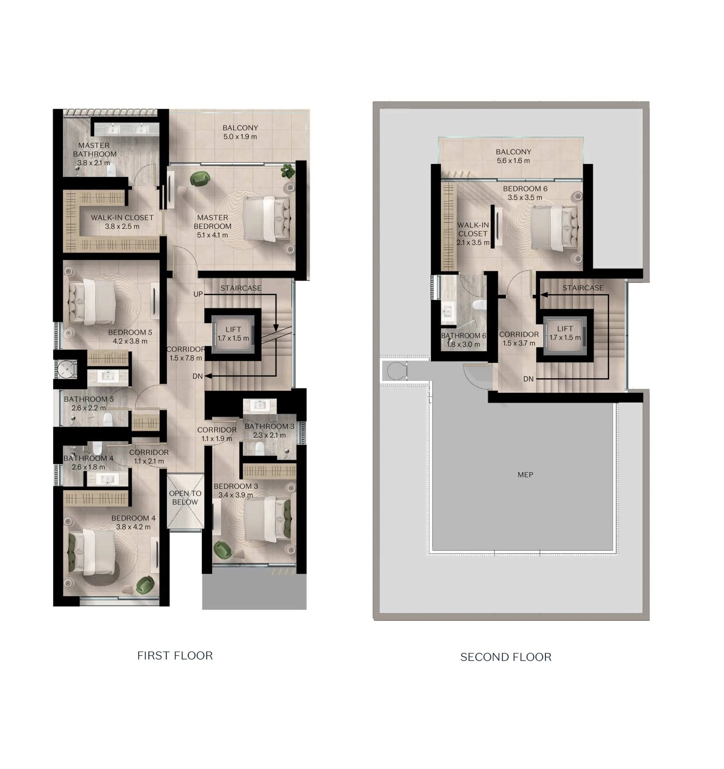 raiha-first-second-floor-layout
